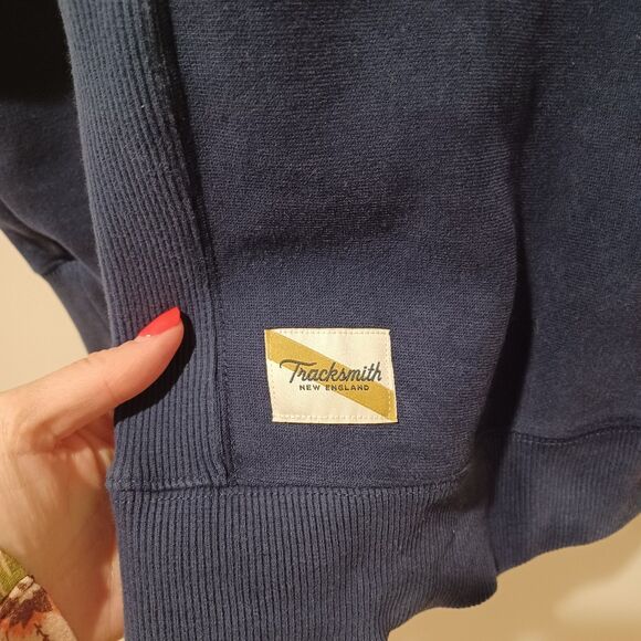 Tracksmith Blue Crewneck Sweater - Picture 3 of 9